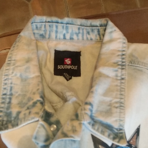 Southpole Custom made Denim Vest! Good Condition! - Picture 3 of 3